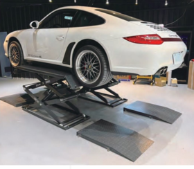 3.5噸超薄剪式頂車機